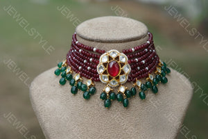 Kundan Choker (4-2573)(PREORDER)