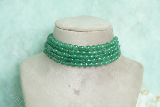 Beads Choker(4-3882)(N) - JEWELSTYLE
