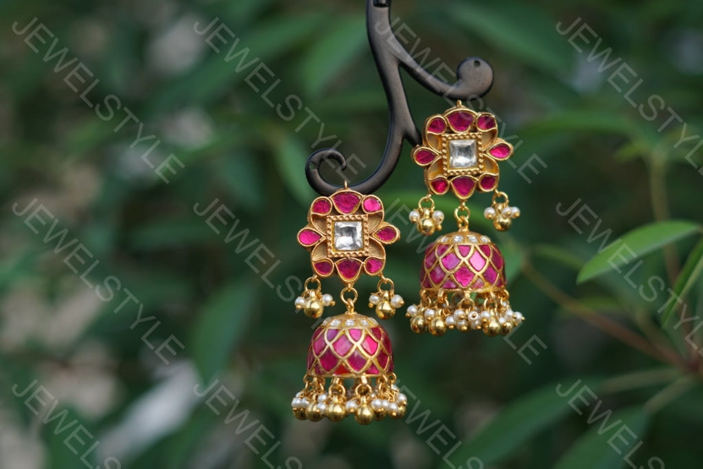 Kundan Jhumki (1-1461)(PREORDER)