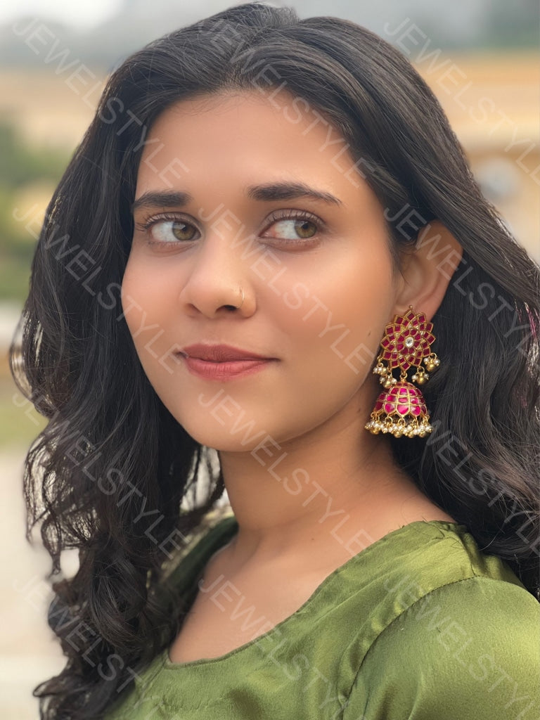 Kundan Jhumki (1-1531)(PREORDER)