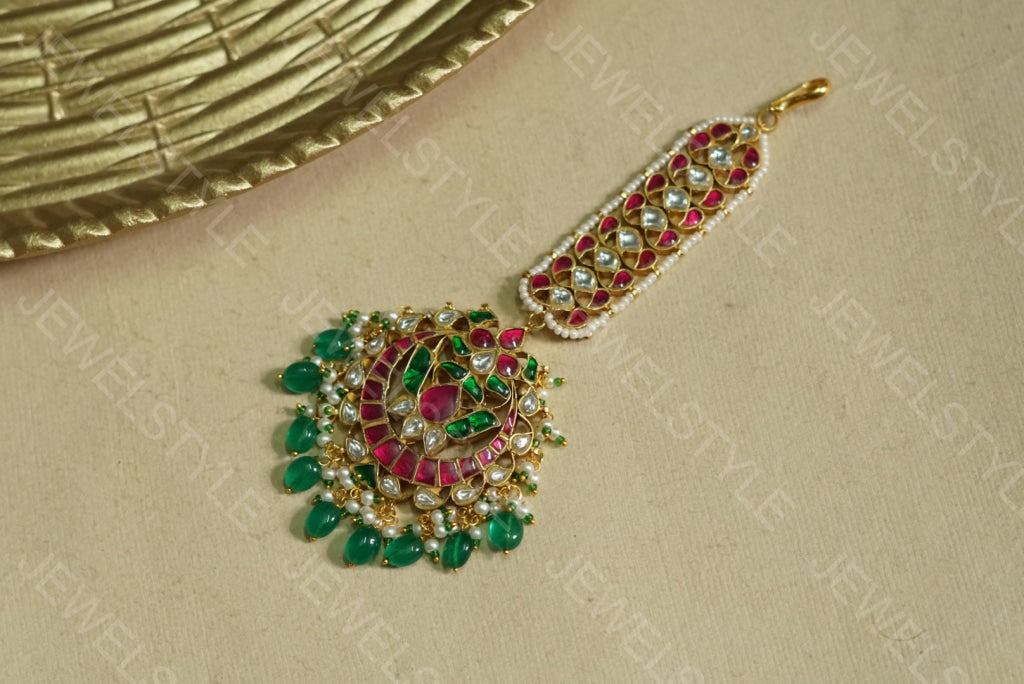 Kundan Maangtika (5-769)(preorder) - JEWELSTYLE