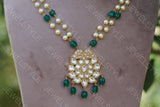 Kundan Pendant Necklace(4-1948)(PREORDER)