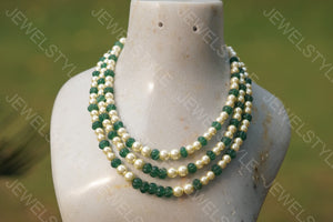 beads necklace (4-4710)(N)