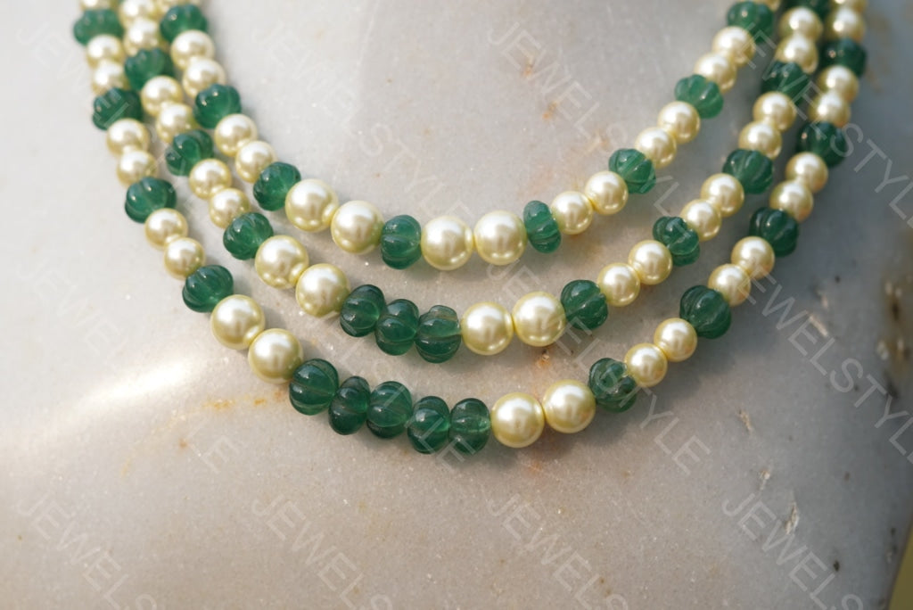 beads necklace (4-4710)(N)