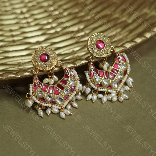 Kundan Chandbali(PREORDER) - JEWELSTYLE