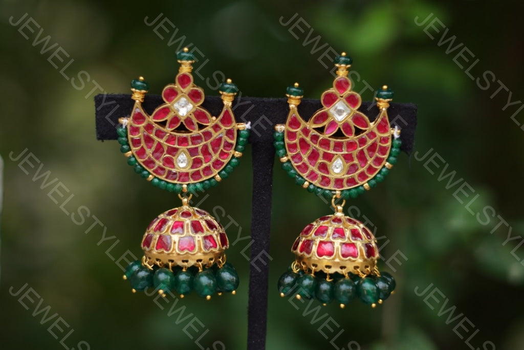 Kundan jhumki(Preorder) 1-609 - JEWELSTYLE
