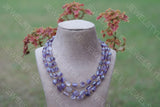 Amethyst  Beads Necklace (4-4946)(F)(OFFER PIECE)