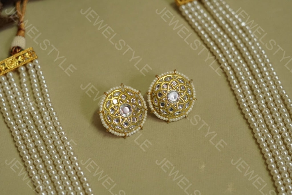 PEARL Necklace set(4-1101)(R) - JEWELSTYLE