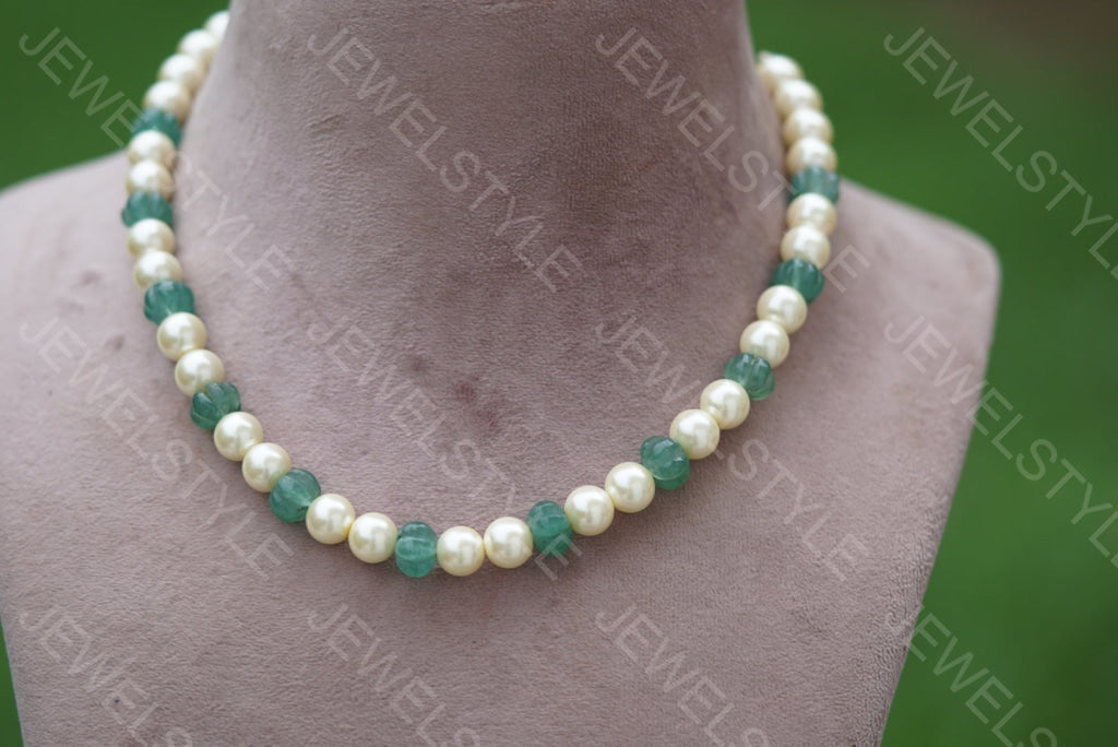 Beads Necklace  (4-4051) - JEWELSTYLE
