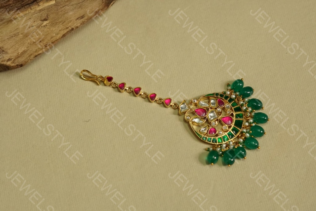 Kundan Maangtika(PREORDER) (5-90-c) - JEWELSTYLE