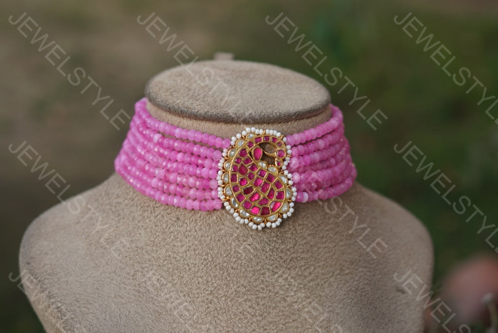 Kundan choker (4-3247)(preorder)