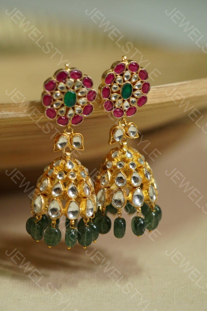 Kundan jhumki (1-2077)(R)(preorder)