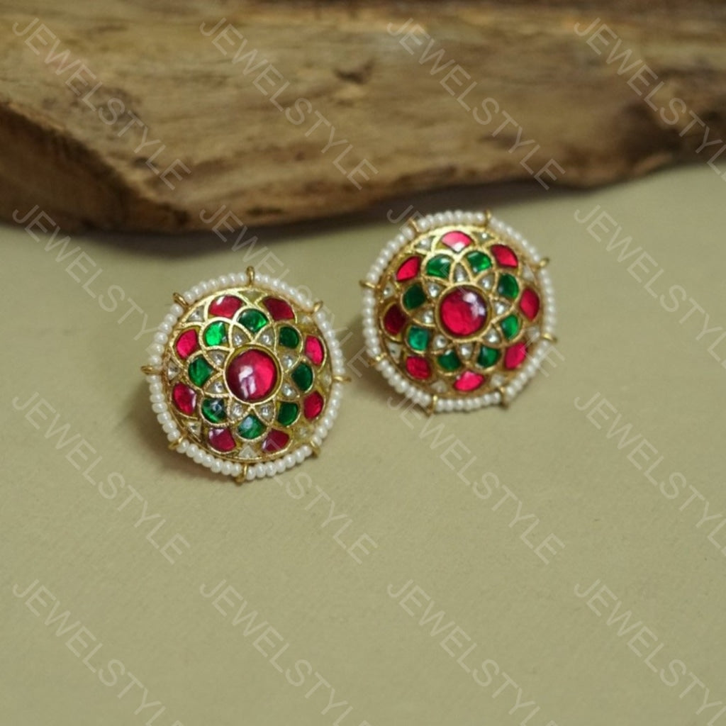 Kundan choker set (Preorder) 4-914 - JEWELSTYLE