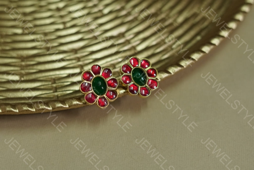Kundan studs(1-1181)(PREORDER) - JEWELSTYLE
