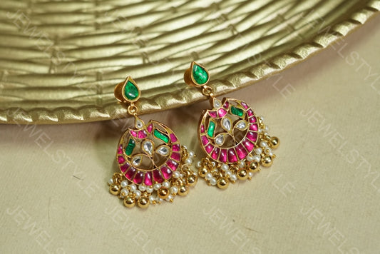 Kundan Earrings  (1-1901)(PREORDER)