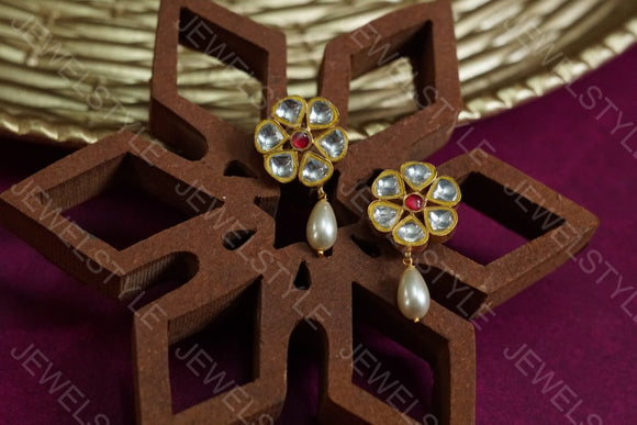 Kundan studs(1-138)(R)