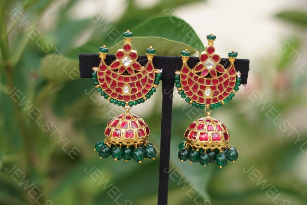 Kundan jhumki(Preorder) 1-609 - JEWELSTYLE
