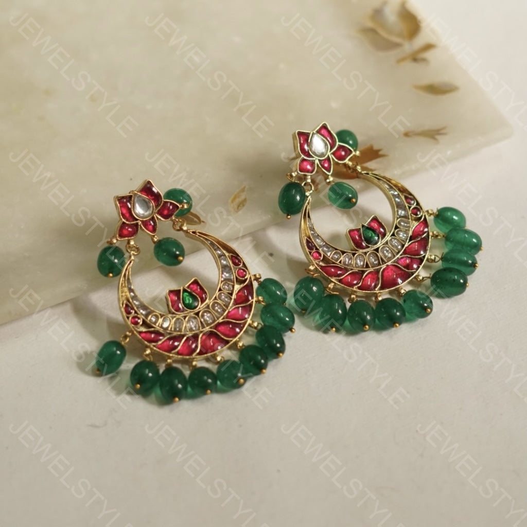 Kundan chandbali(1-4)(PREORDER) - JEWELSTYLE