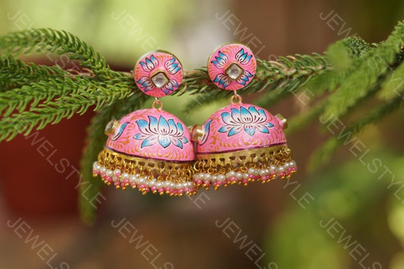 Meenawork Jhumki (1-1000)(OFFERPIECE)