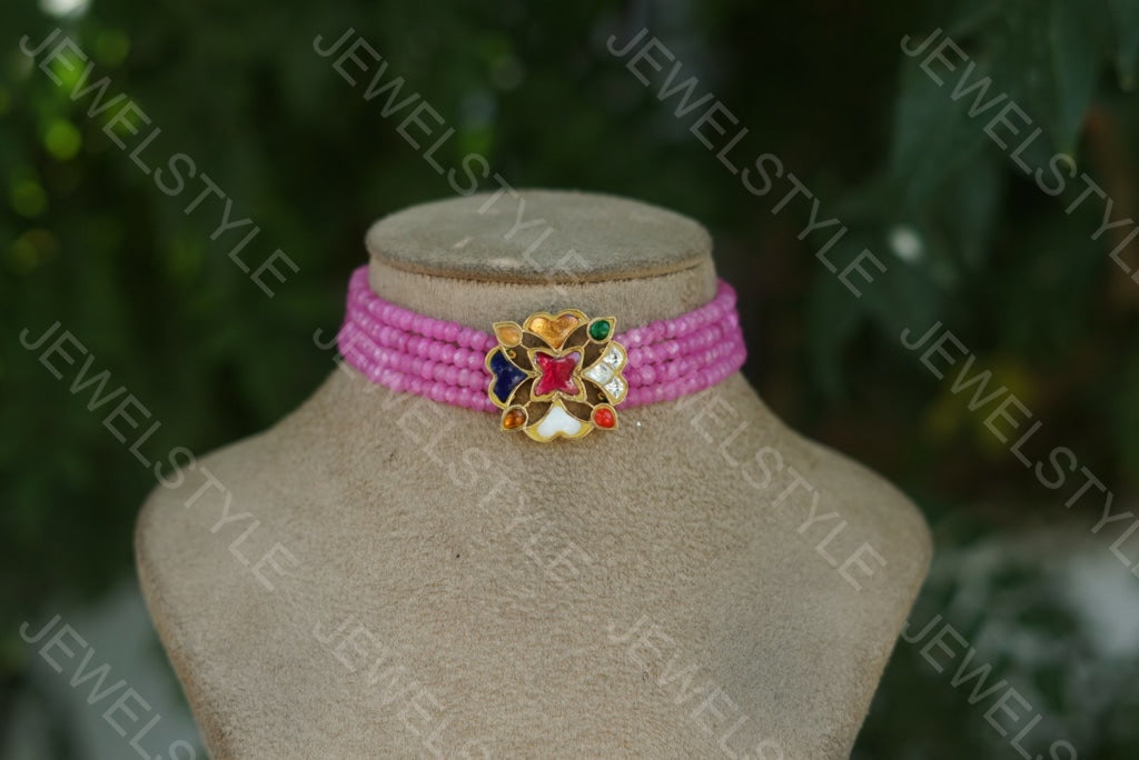 Kundan Choker (4-2126)(PREORDER)