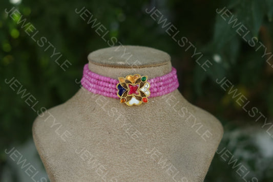 Kundan Choker (4-2126)(PREORDER)
