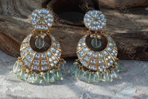 Kundan Chandbali(Preorder) 1-374 JEWELSTYLE