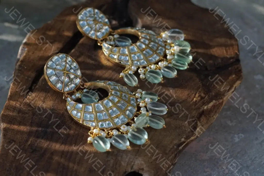 Kundan Chandbali(Preorder) 1-374 JEWELSTYLE