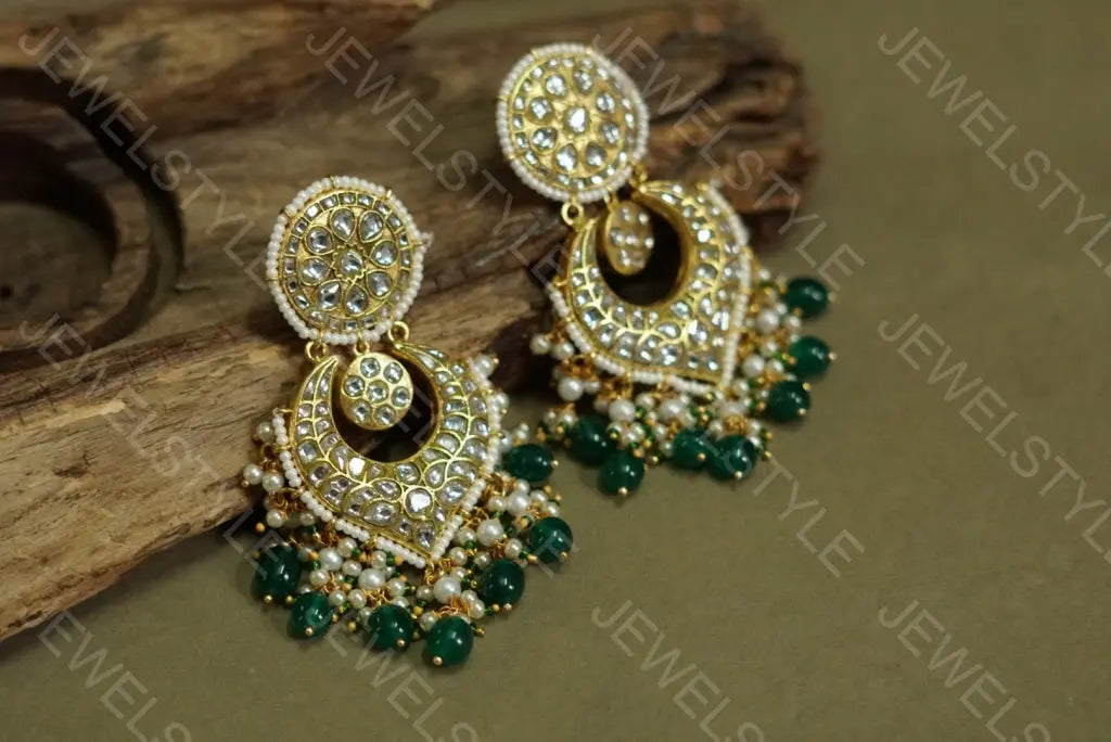 Kundan Chandbali(Preorder) 1-507 JEWELSTYLE