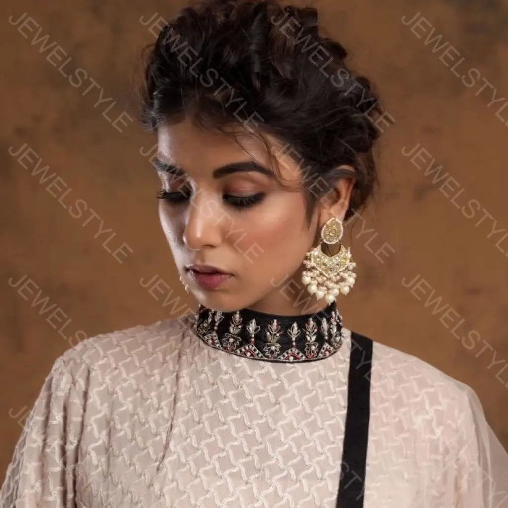 Kundan Chandbali(Preorder) 1-508 JEWELSTYLE