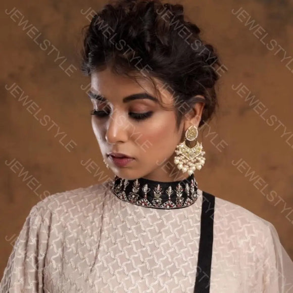 Kundan Chandbali(Preorder) 1-508 JEWELSTYLE