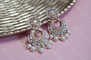 Kundan chandbali (Preorder) 1-383 JEWELSTYLE