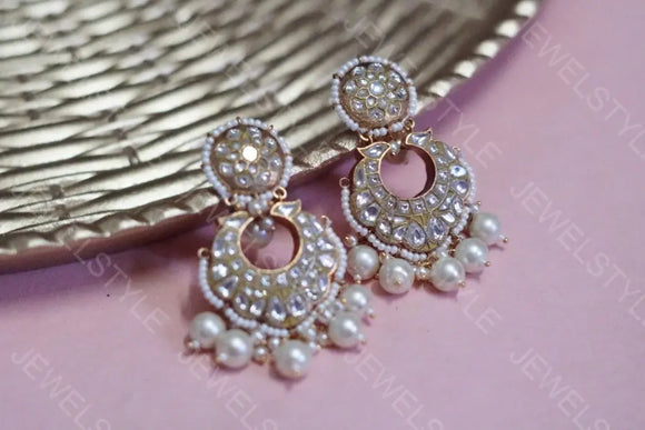Kundan chandbali (Preorder) 1-383 JEWELSTYLE