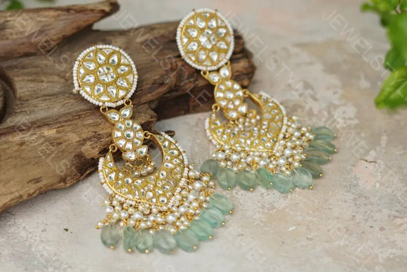 Kundan chandbali(Preorder) 1-489 JEWELSTYLE