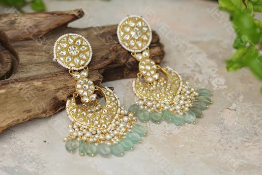 Kundan chandbali(Preorder) 1-489 JEWELSTYLE