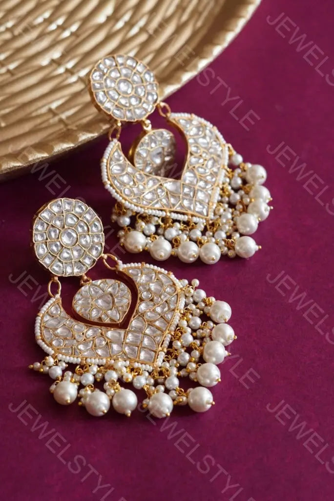 Kundan chandbali(Preorder) 1-73 JEWELSTYLE