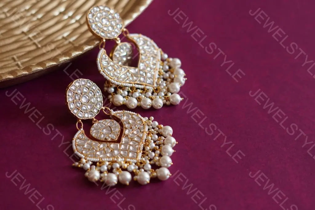 Kundan chandbali(Preorder) 1-73 JEWELSTYLE
