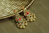 Kundan earrings(Preorder) 1-141 JEWELSTYLE