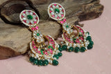 Kundan earrings(Preorder) 1-90 JEWELSTYLE