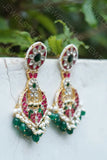 Kundan earrings(Preorder) 1-90 JEWELSTYLE