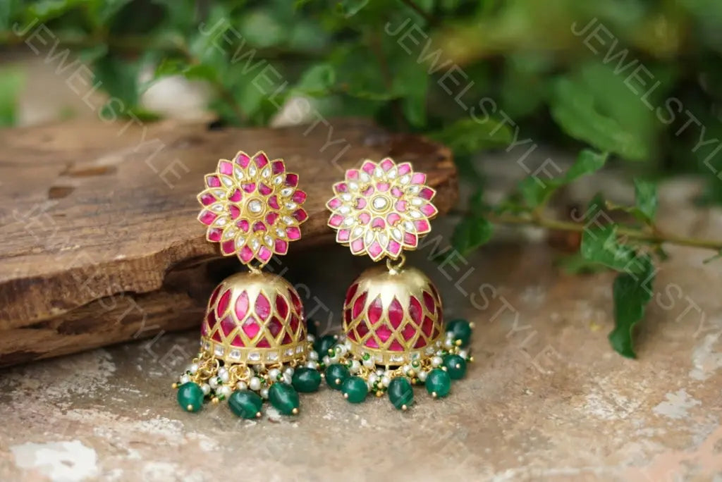 Kundan jhumki(Preorder) 1-515 JEWELSTYLE