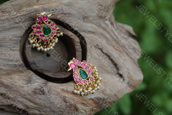 Kundan studs(1-131)(PREORDER) JEWELSTYLE