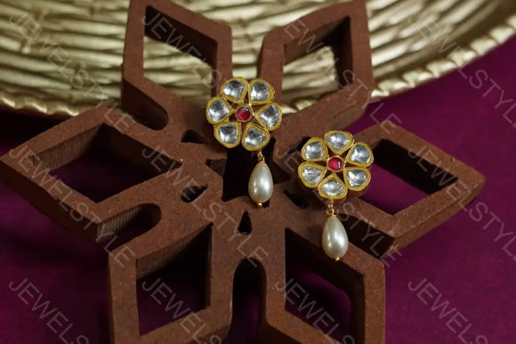 Kundan studs(1-138)(R)(PREORDER) JEWELSTYLE