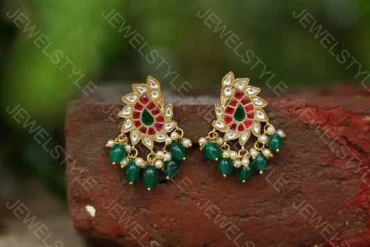 Kundan studs(1-517)(PREORDER) JEWELSTYLE