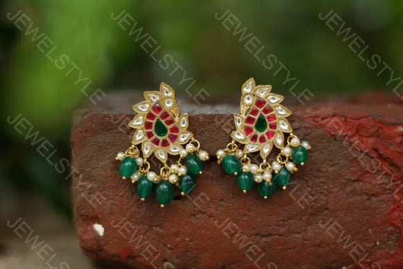 Kundan studs(1-517)(PREORDER) JEWELSTYLE