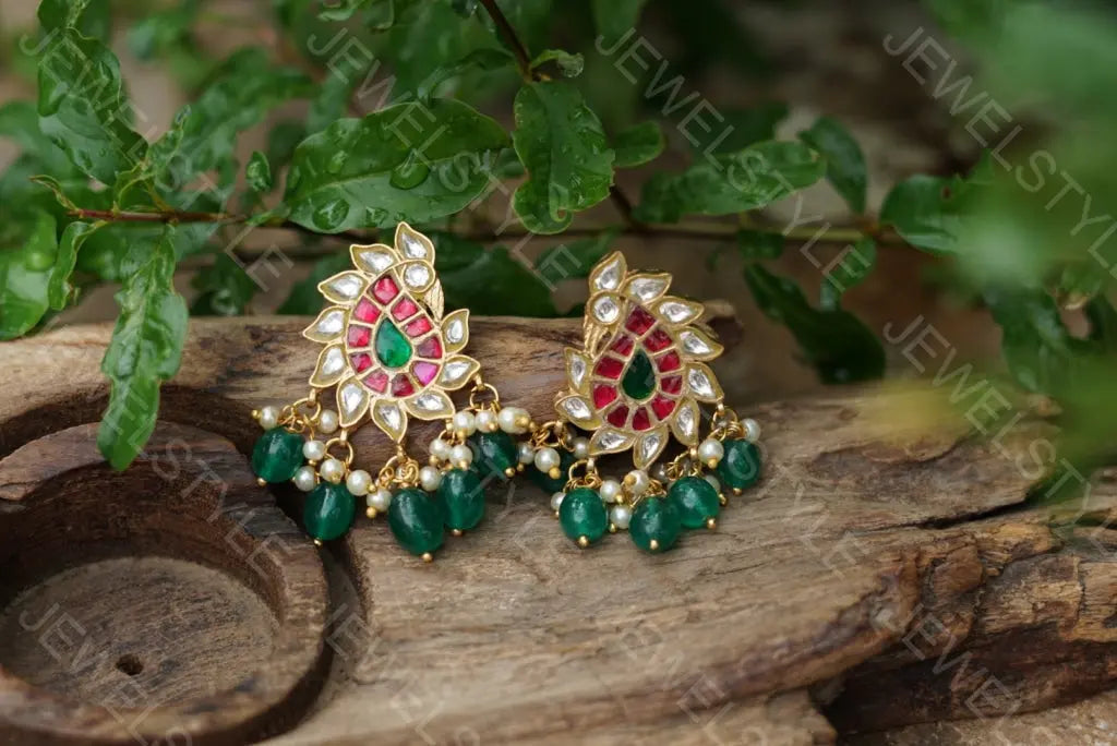 Kundan studs(1-517)(PREORDER) JEWELSTYLE