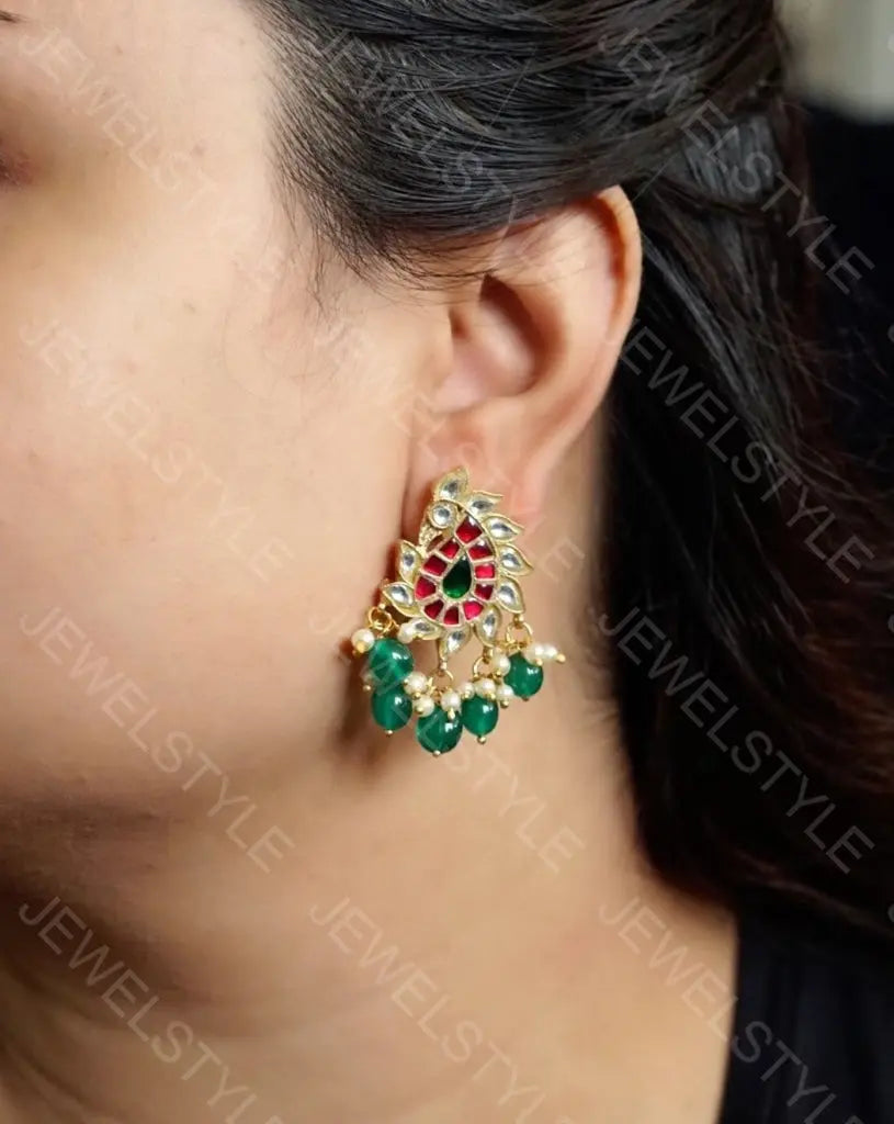 Kundan studs(1-517)(PREORDER) JEWELSTYLE