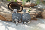 Oxidised Silver Earrings(1-214) JEWELSTYLE