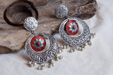 Oxidised chandbali (1-368) JEWELSTYLE