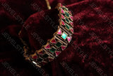 PINK N GREEN CHOKER( 4-1)(PREORDER) JEWELSTYLE