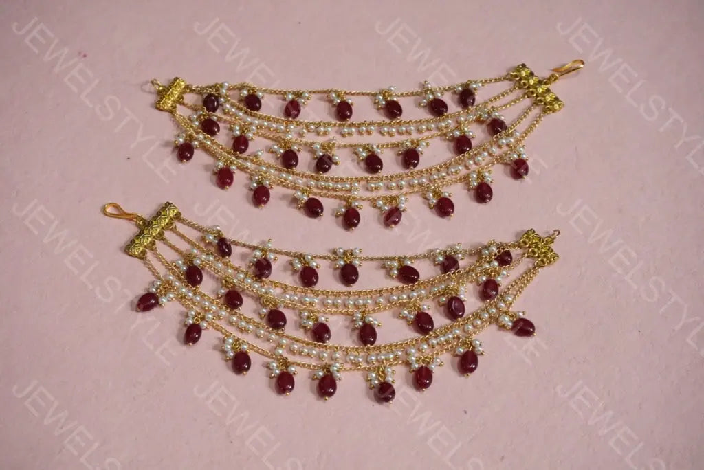 Red Ear chains(9-3) JEWELSTYLE